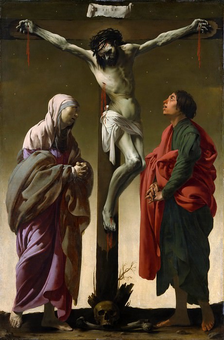 Hendrick ter Brugghen – The Crucifixion with the Virgin and Saint John, Metropolitan Museum: part 2