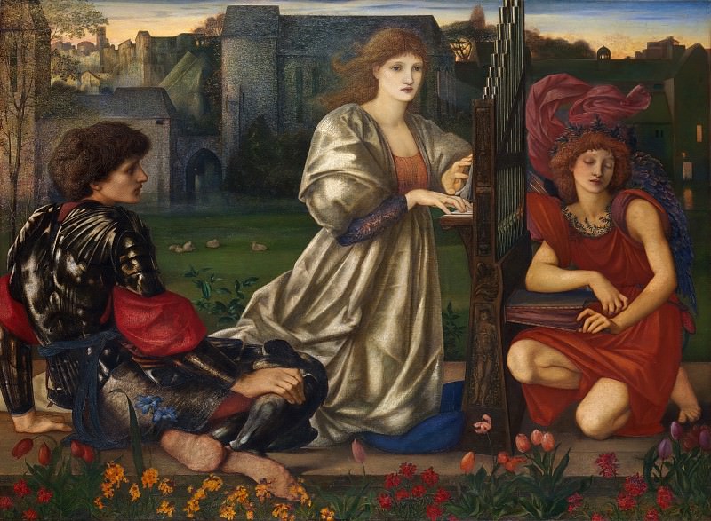 Sir Edward Burne-Jones – The Love Song, Metropolitan Museum: part 2