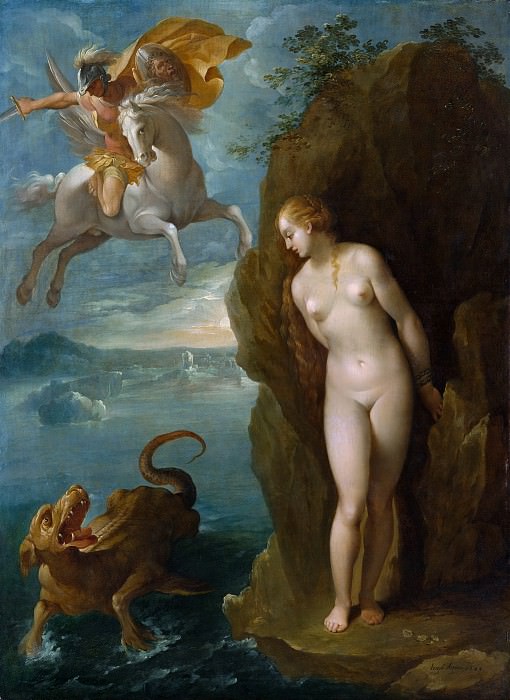 Attributed to Bernardino Cesari – Perseus and Andromeda, Metropolitan Museum: part 2