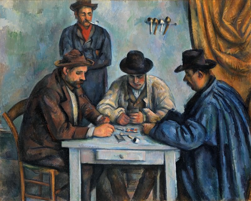 Paul Cézanne – The Card Players, Metropolitan Museum: part 2