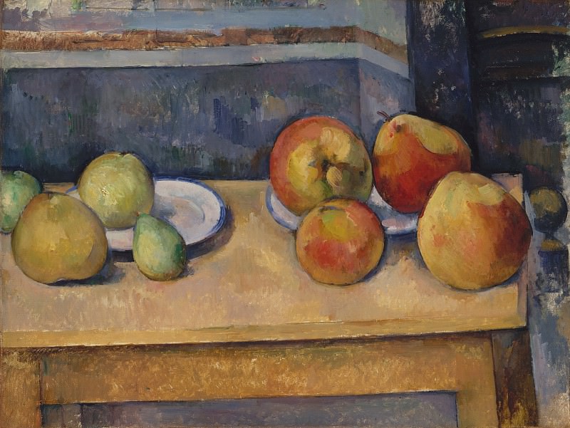 Поль Сезанн – Натюрморт с яблоками и грушами, Музей Метрополитен: часть 2