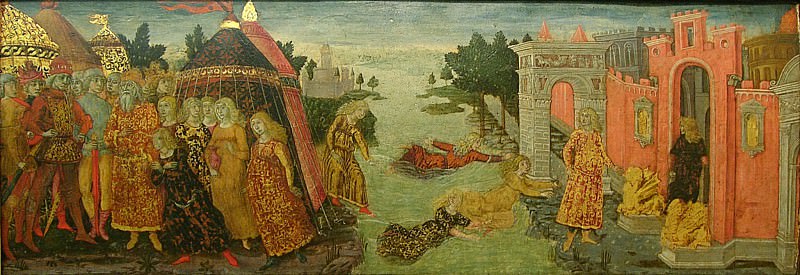 Guidoccio di Giovanni Cozzarelli – The Legend of Cloelia, Metropolitan Museum: part 2