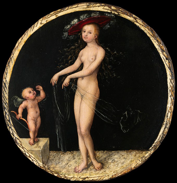 Lucas Cranach the Elder – Venus and Cupid, Metropolitan Museum: part 2