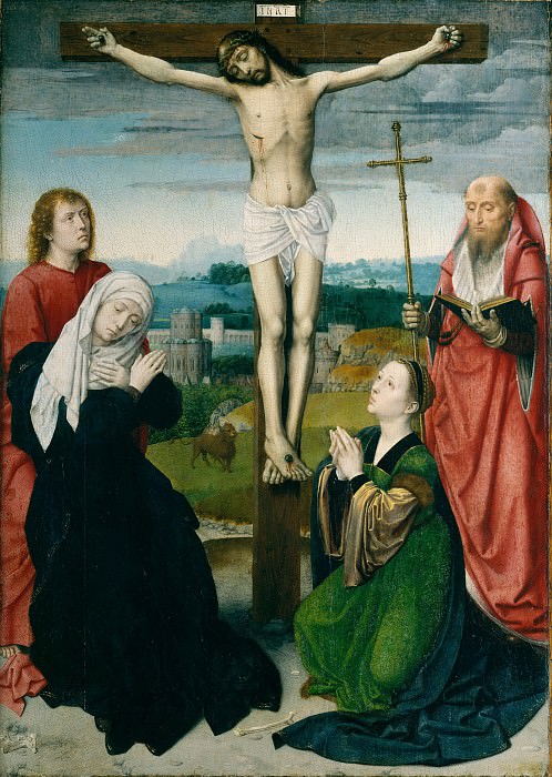 Gerard David – The Crucifixion, Metropolitan Museum: part 2