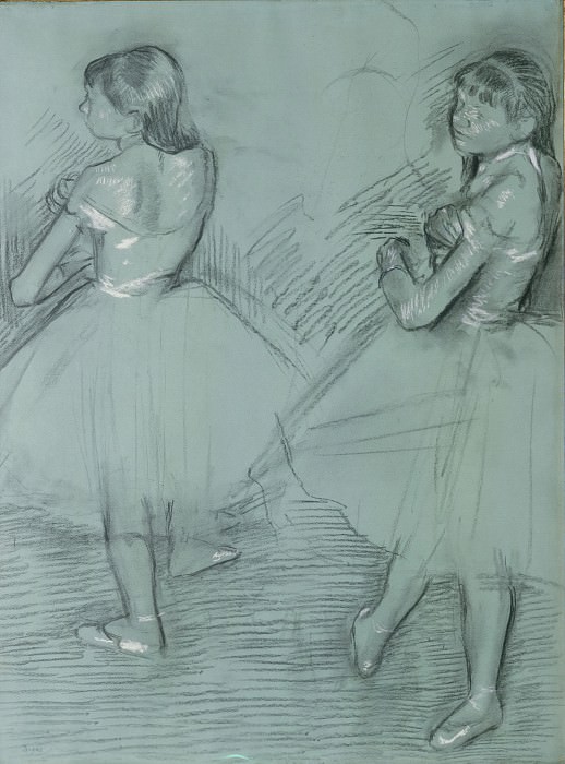 Edgar Degas – Two Dancers, Metropolitan Museum: part 2