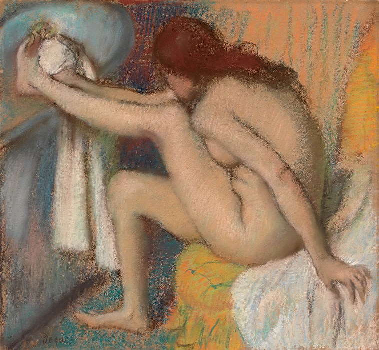 Edgar Degas – Woman Drying Her Foot, Metropolitan Museum: part 2