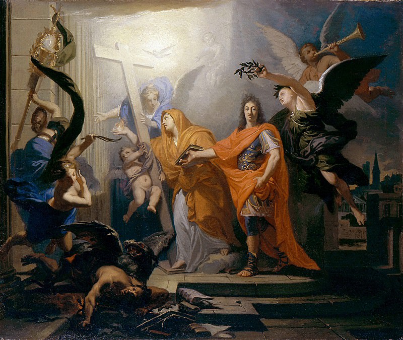 Antoine Rivalz – An Allegory, Probably of the Peace of Utrecht of 1713, Metropolitan Museum: part 2