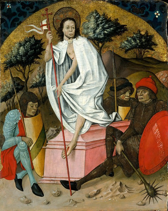 Spanish Painter, mid-15th century – The Resurrection, Metropolitan Museum: part 2