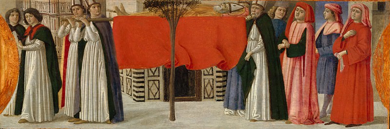 Davide Ghirlandaio – The Burial of Saint Zenobius, Metropolitan Museum: part 2