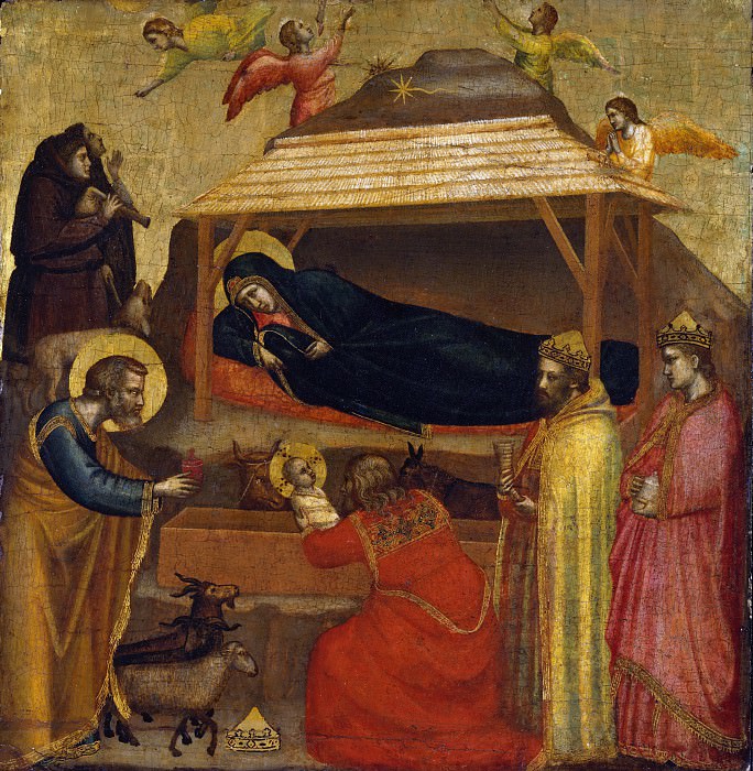 Giotto di Bondone – The Epiphany, Metropolitan Museum: part 2