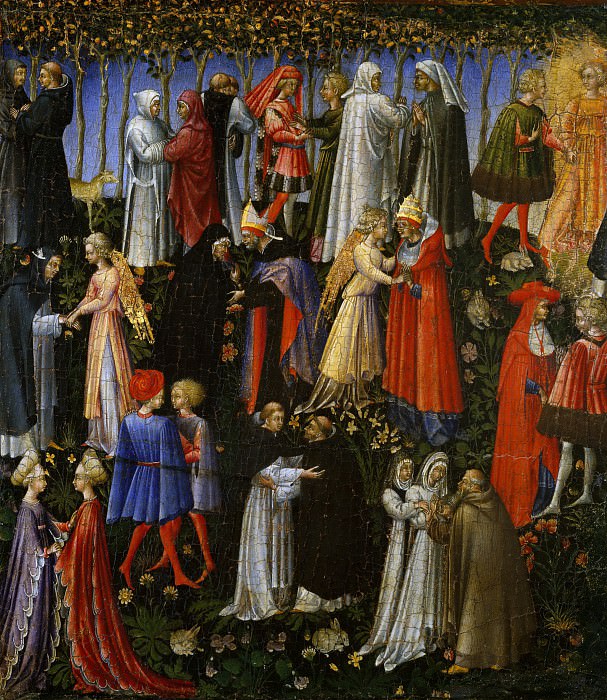 Giovanni di Paolo – Paradise, Metropolitan Museum: part 2