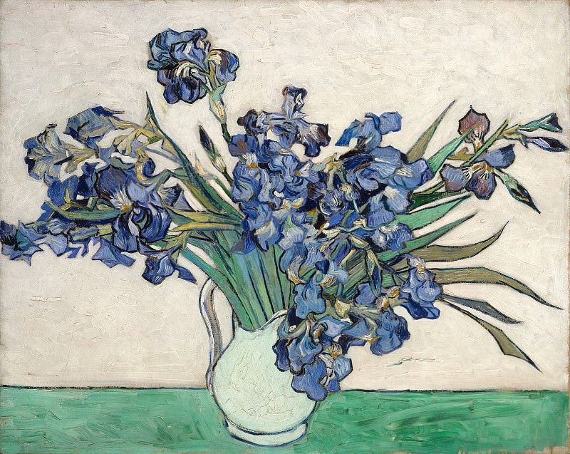 Vincent van Gogh – Irises, Metropolitan Museum: part 2