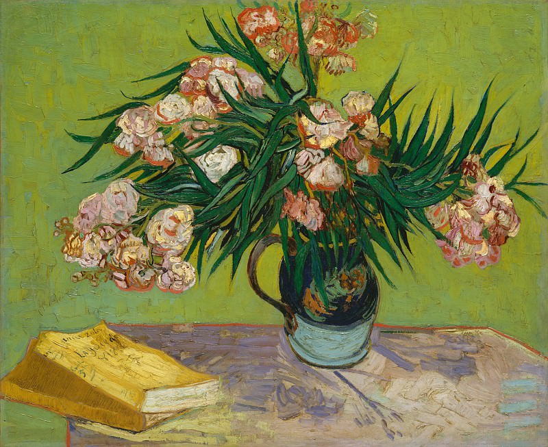 Vincent van Gogh – Oleanders, Metropolitan Museum: part 2