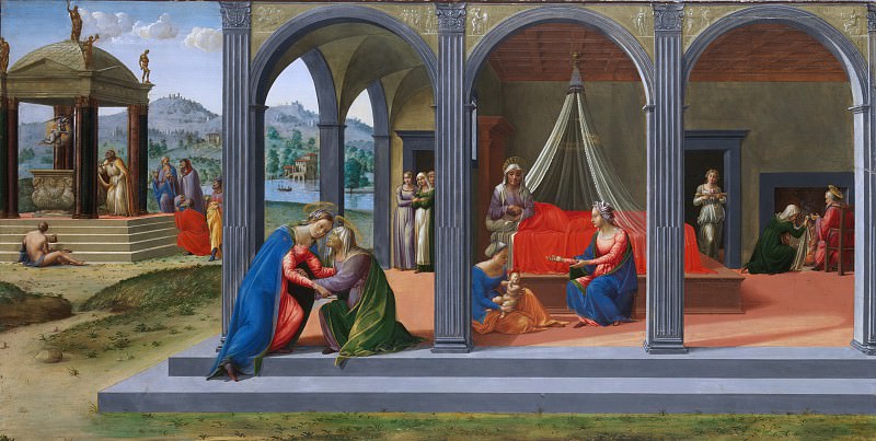 Франческо Граначчи – Сцены из жизни святого Иоанна Крестителя, Музей Метрополитен: часть 2