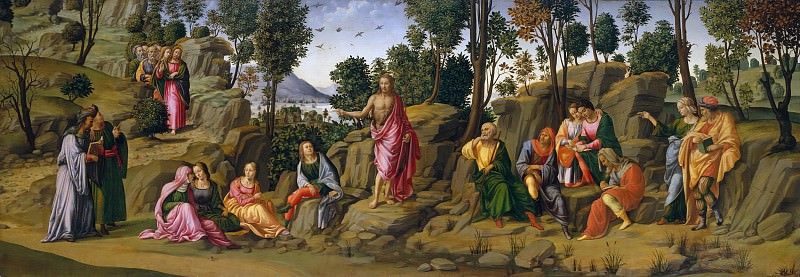 Workshop of Francesco Granacci – Saint John the Baptist Bearing Witness, Metropolitan Museum: part 2