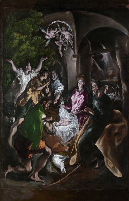 El Greco – The Adoration of the Shepherds, Metropolitan Museum: part 2