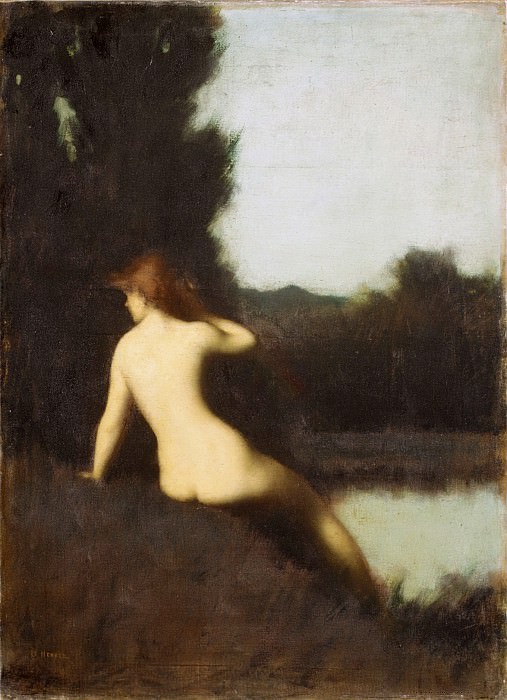 Jean-Jacques Henner – A Bather , Metropolitan Museum: part 2