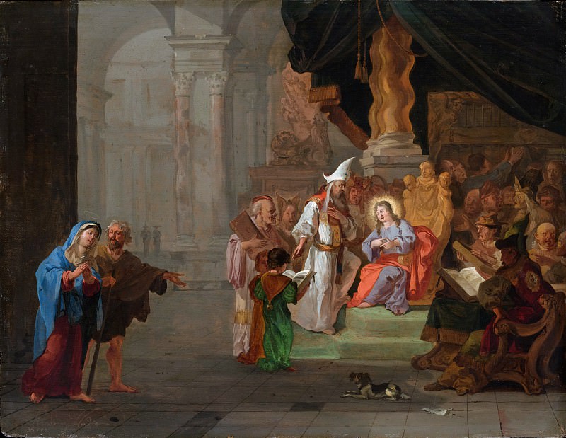 Abraham Hondius – Christ among the Doctors, Metropolitan Museum: part 2