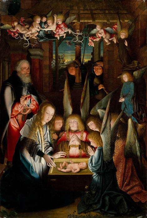 Follower of Jan Joest of Kalkar – The Adoration of the Christ Child, Metropolitan Museum: part 2