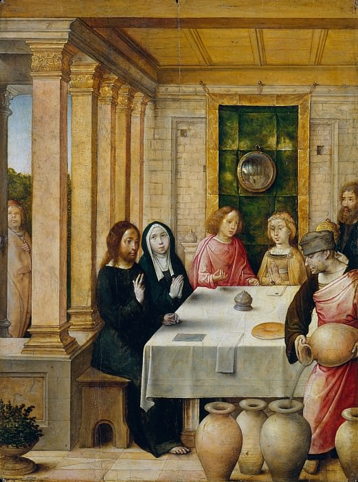 Juan de Flandes – The Marriage Feast at Cana, Metropolitan Museum: part 2