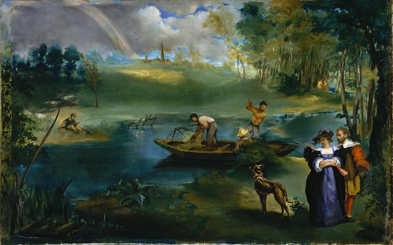 Édouard Manet – Fishing, Metropolitan Museum: part 2