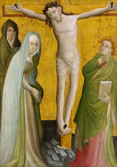 Master of the Berswordt Altar – The Crucifixion, Metropolitan Museum: part 2