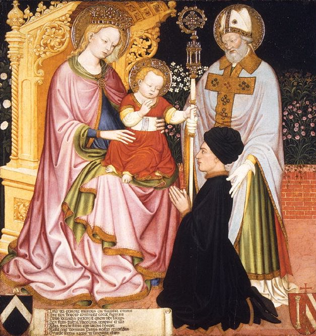 Master G.Z – Madonna and Child with the Donor, Pietro de’ Lardi, Presented by Saint Nicholas, Metropolitan Museum: part 2