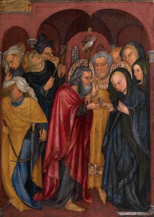 Michelino da Besozzo – The Marriage of the Virgin, Metropolitan Museum: part 2