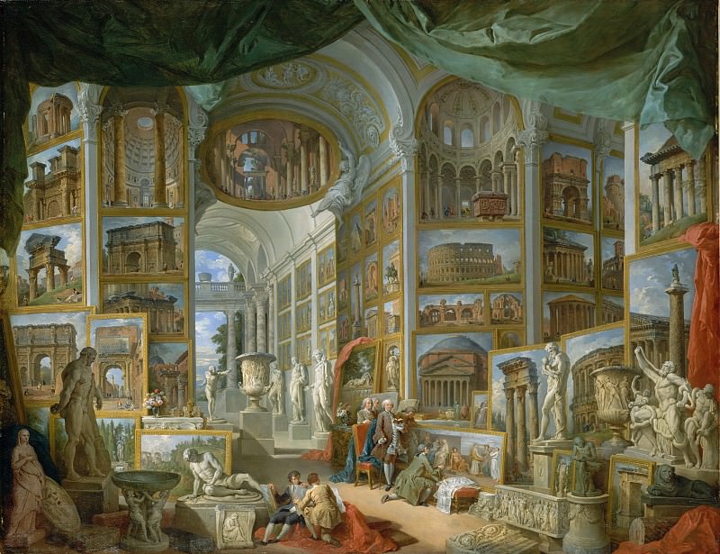 Giovanni Paolo Panini – Ancient Rome, Metropolitan Museum: part 2