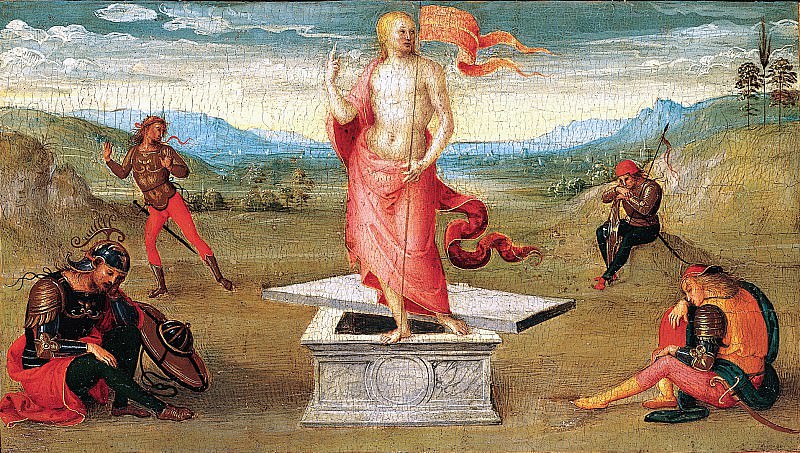 Perugino – The Resurrection, Metropolitan Museum: part 2