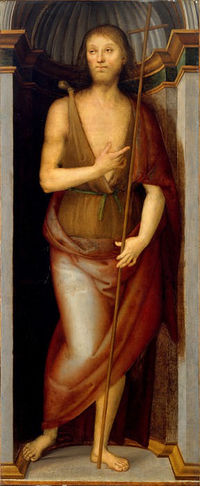 Perugino – Saint John the Baptist; Saint Lucy, Metropolitan Museum: part 2