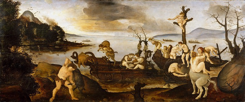 Piero di Cosimo – The Return from the Hunt, Metropolitan Museum: part 2