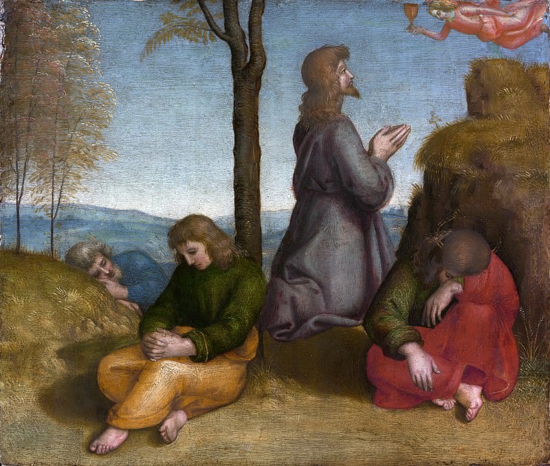 Raphael – The Agony in the Garden, Metropolitan Museum: part 2