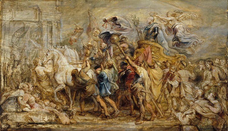 Peter Paul Rubens – The Triumph of Henry IV, Metropolitan Museum: part 2