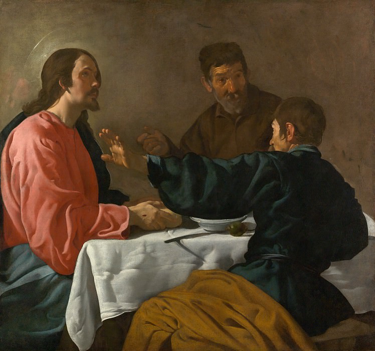 Velázquez – The Supper at Emmaus, Metropolitan Museum: part 2