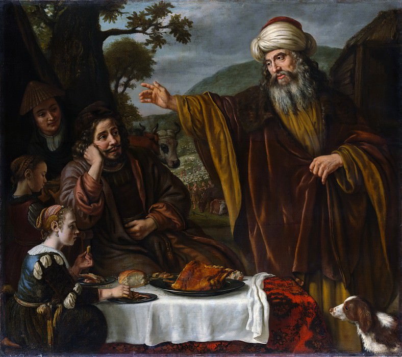 Jan Victors – Abraham’s Parting from the Family of Lot, Metropolitan Museum: part 2