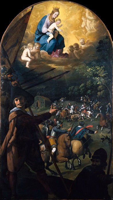 Francisco de Zurbarán – The Battle between Christians and Moors at El Sotillo, Metropolitan Museum: part 2