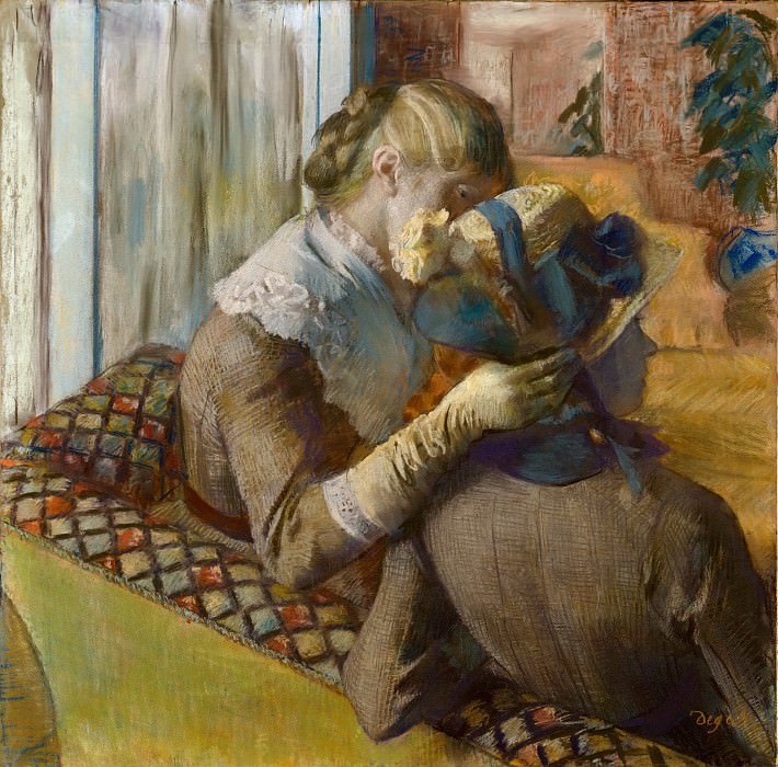 Edgar Degas – At the Milliner’s, Metropolitan Museum: part 2