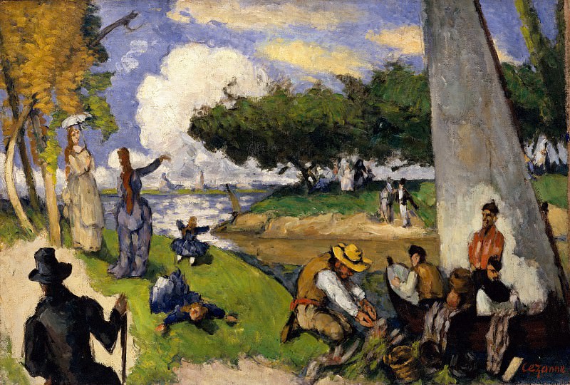 Paul Cézanne – The Fishermen , Metropolitan Museum: part 2