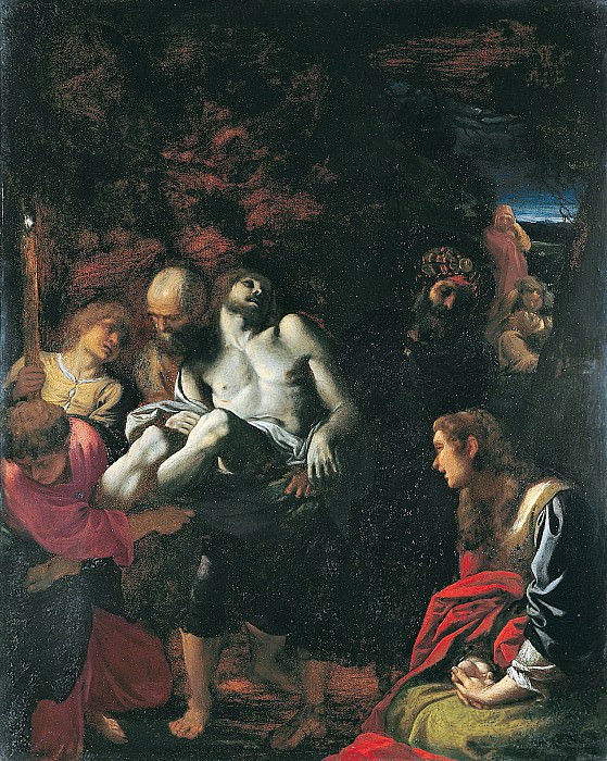 Annibale Carracci – The Burial of Christ, Metropolitan Museum: part 2