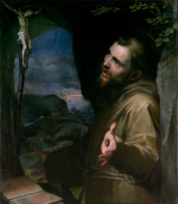 Federico Barocci – Saint Francis, Metropolitan Museum: part 2