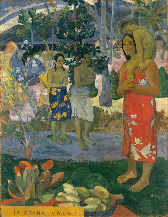 Paul Gauguin – Ia Orana Maria , Metropolitan Museum: part 2