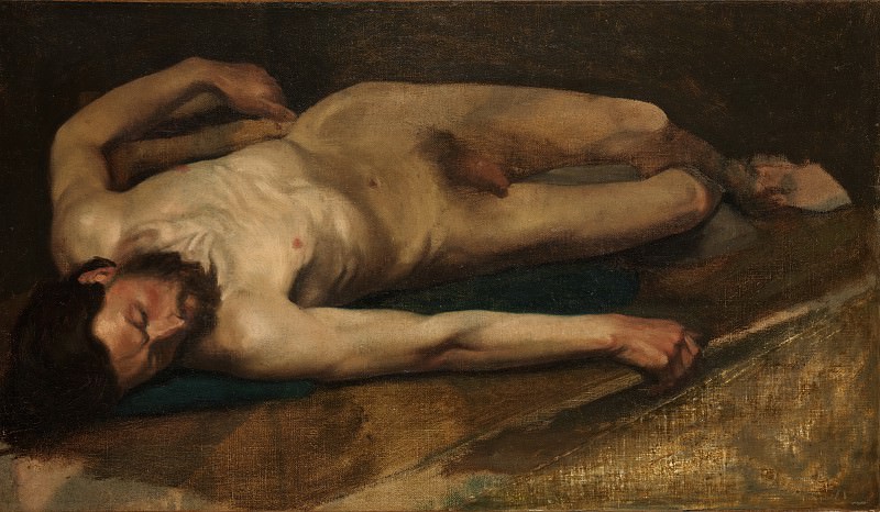 Edgar Degas – Male Nude, Metropolitan Museum: part 2