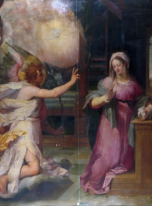Pieter de Witte – The Annunciation, Metropolitan Museum: part 2