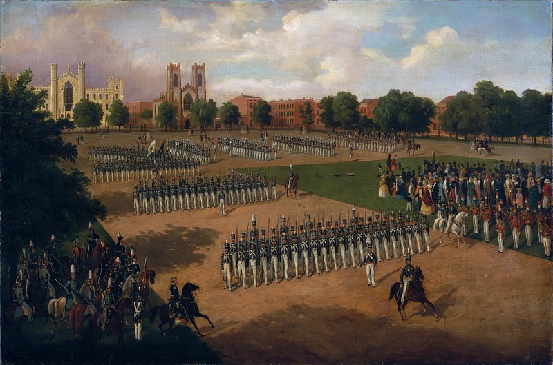 Otto Boetticher – Seventh Regiment on Review, Washington Square, New York, Metropolitan Museum: part 2