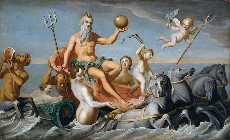 John Singleton Copley – The Return of Neptune, Metropolitan Museum: part 2