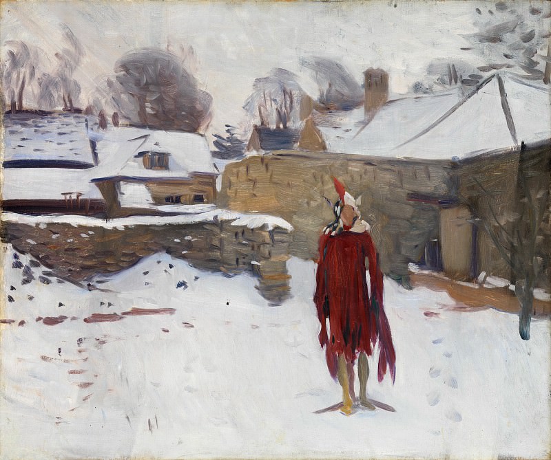 Джон Сингер Сарджент – Манекен в снегу, Музей Метрополитен: часть 2
