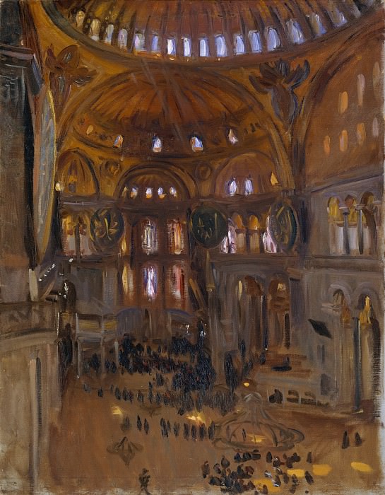 John Singer Sargent – Santa Sofia, Metropolitan Museum: part 2