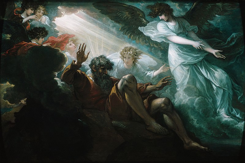Benjamin West – Moses Shown the Promised Land, Metropolitan Museum: part 2
