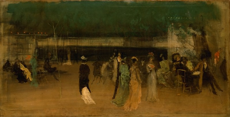 James McNeill Whistler – Cremorne Gardens, No. 2, Metropolitan Museum: part 2